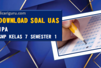 Soal Sumatif PAS/UAS IPA Kelas 7 Semester 1